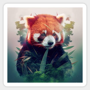 Red Panda Nature Outdoor Imagine Wild Free Sticker